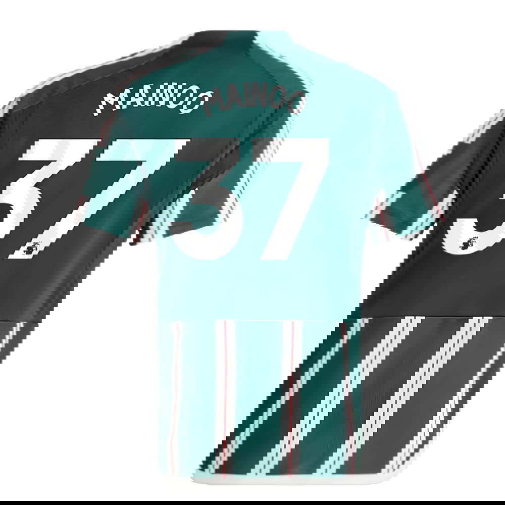 2023-2024 Man Utd Away Shirt (Kids) (Mainoo 37)