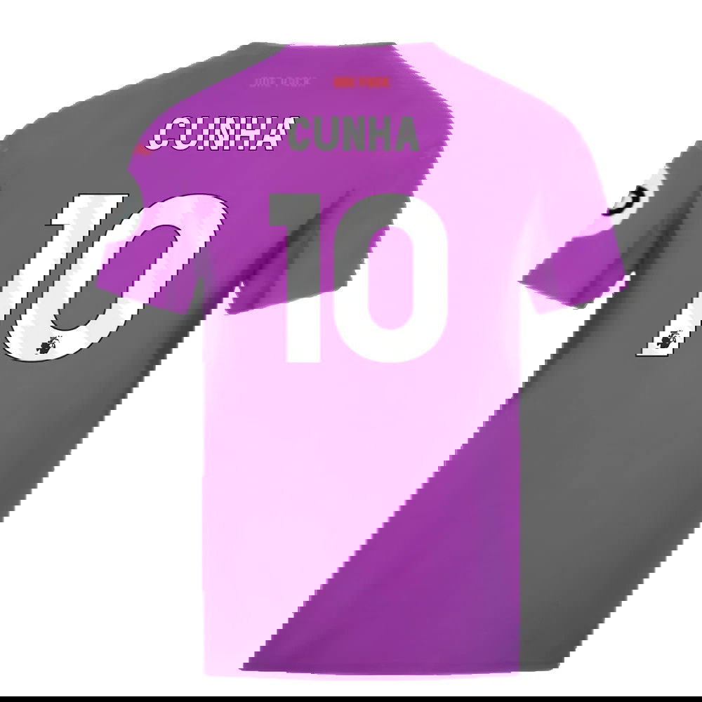 2024-2025 Wolves Third Shirt (Cunha 10)