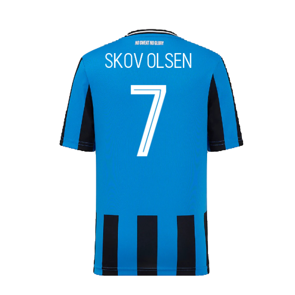 2024-2025 Club Brugge Home Shirt (Kids) (Skov Olsen 7)