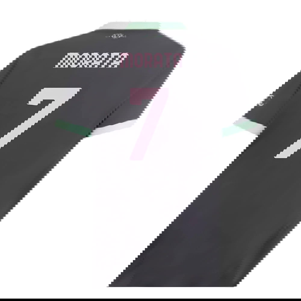 2024-2025 AC Milan Third Authentic Shirt (Morata 7)