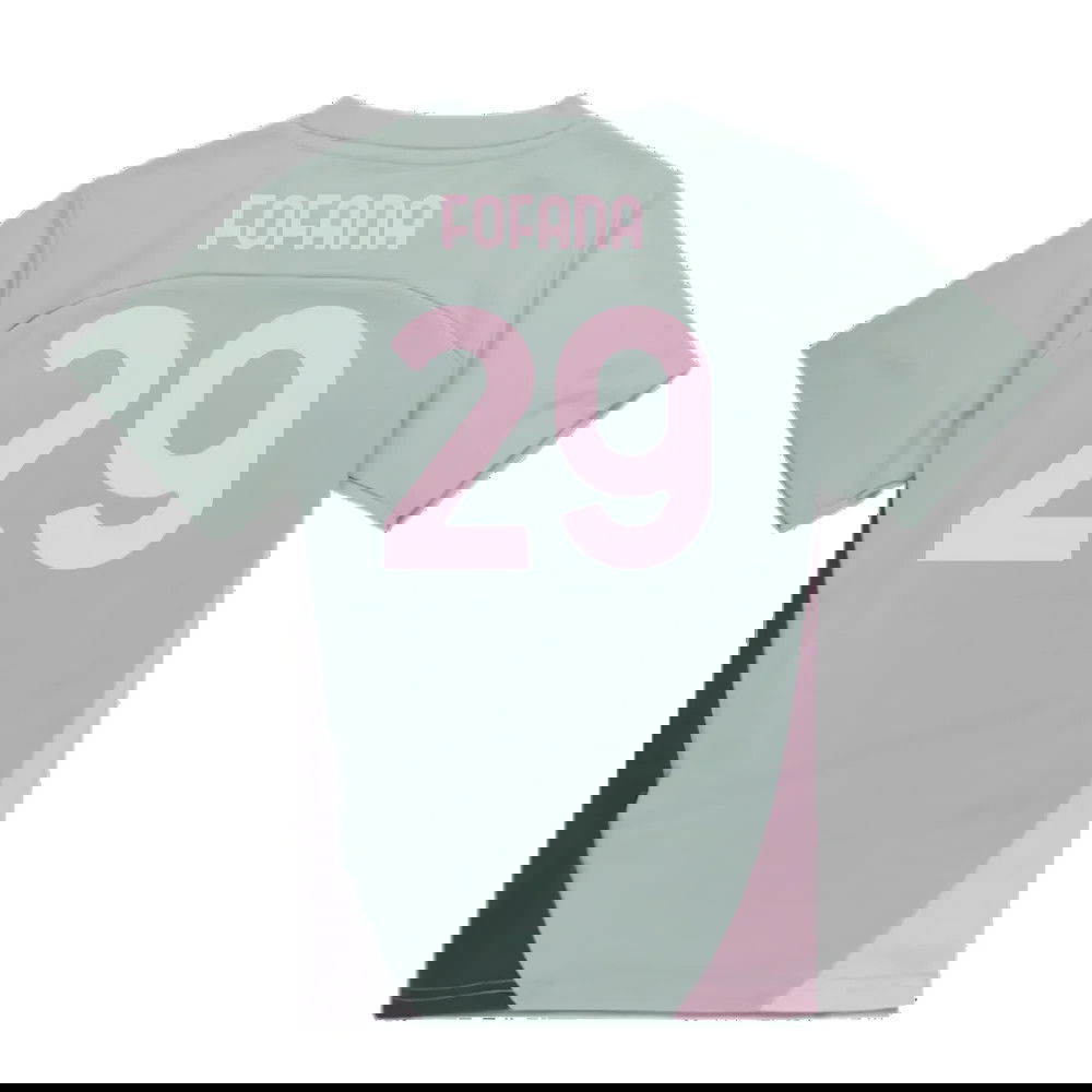 2024-2025 AC Milan Training Shirt (Green Fog) - Kids (Fofana 29)