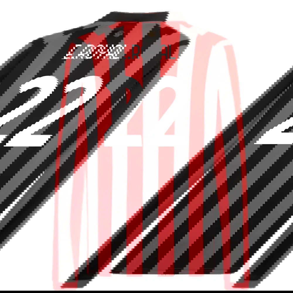 AC Milan 125th Authentic Shirt LS (Black-Red) (E.Royal 22)