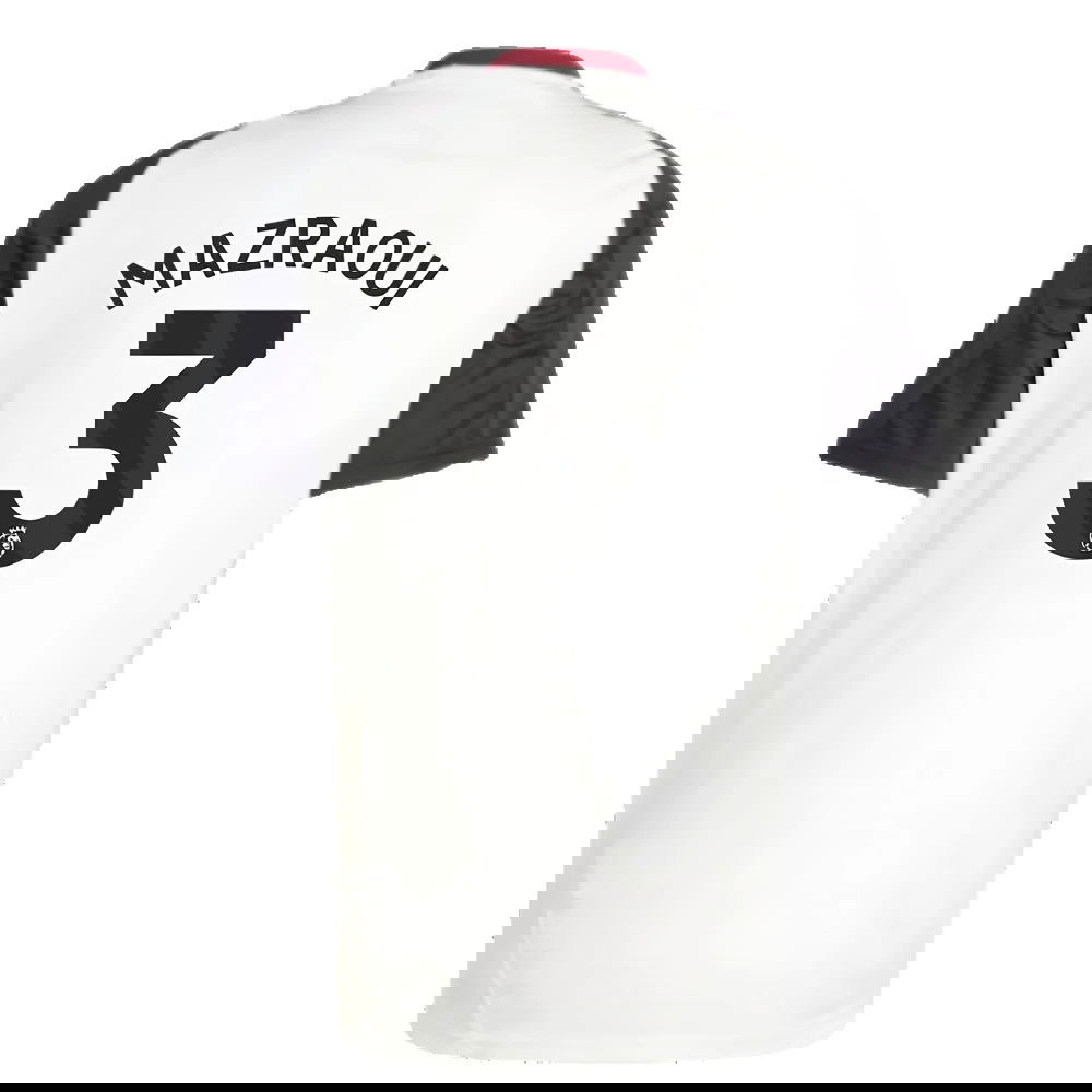2024-2025 Man Utd Training Jersey (Off White) (Mazraoui 3)