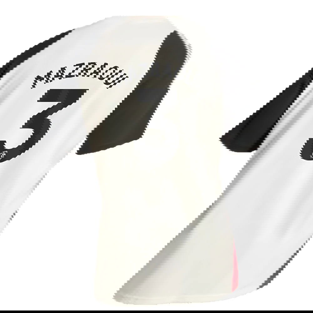 2024-2025 Man Utd Training Tee (Off White) (Mazraoui 3)