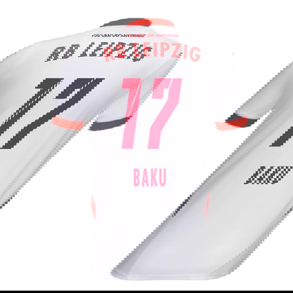 2024-2025 Red Bull Leipzig Home Shirt (Baku 17)