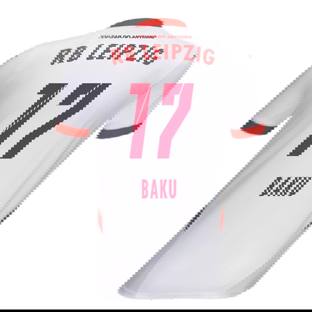 2024-2025 Red Bull Leipzig Home Shirt (Kids) (Baku 17)