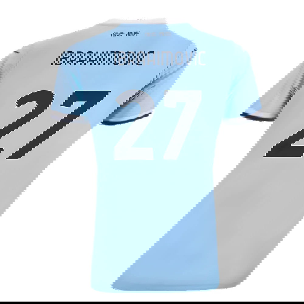 2024-2025 Lazio Home Shirt (Womens) (Ibrahimovic 27)
