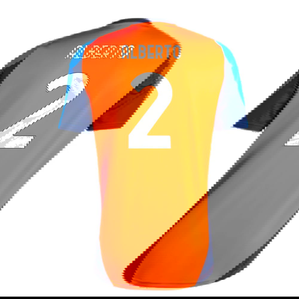 2024-2025 Juventus Training Jersey (Orange) (Alberto 2)