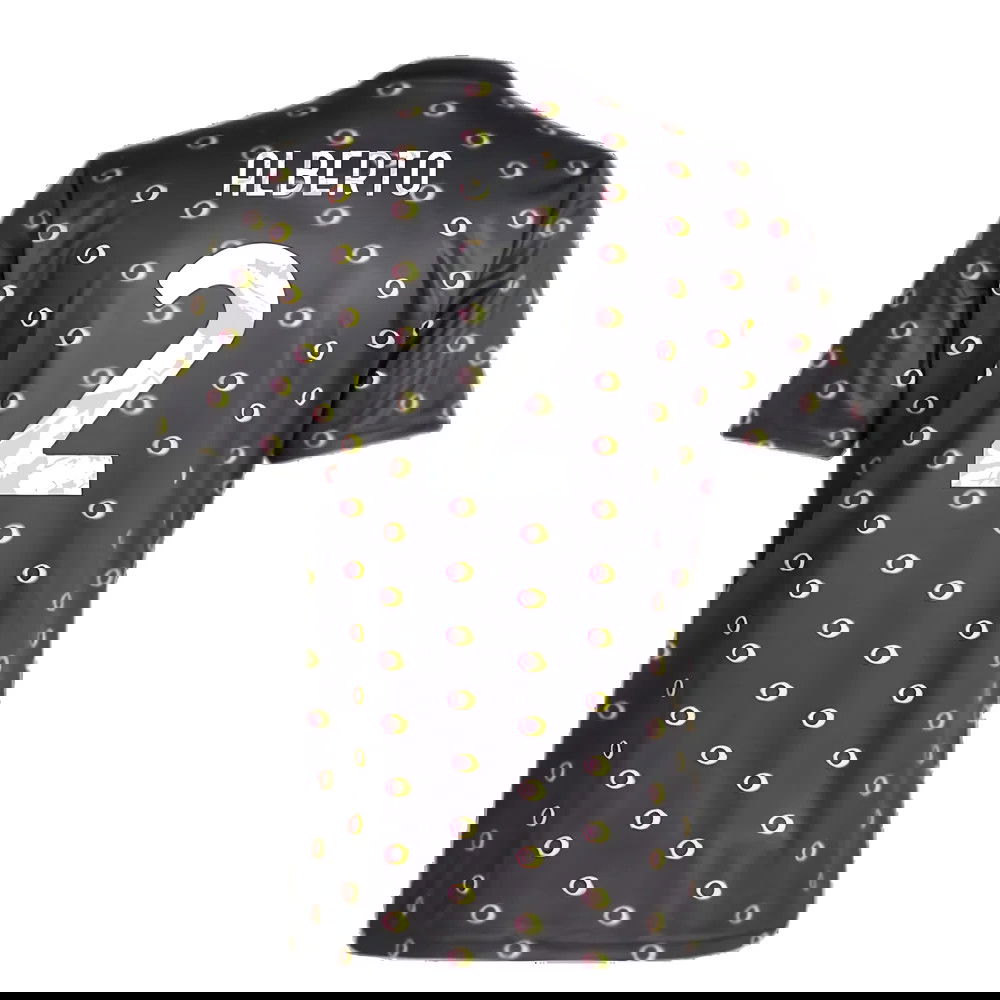 2024-2025 Juventus Pre-Match Shirt (Black) (Alberto 2)