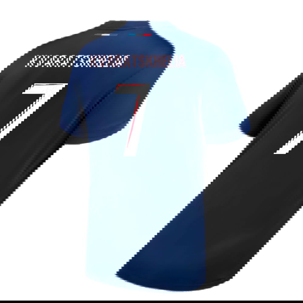 2024-2025 PSG Paris Saint Germain Home Shirt (Kvaratskhelia 7)