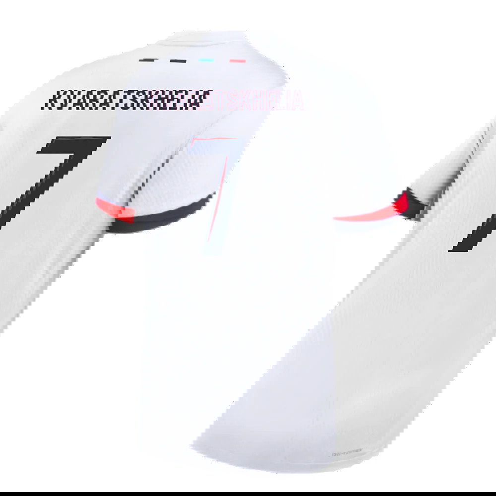 2024-2025 PSG Away Authentic Dri-ADV Shirt (Kvaratskhelia 7)