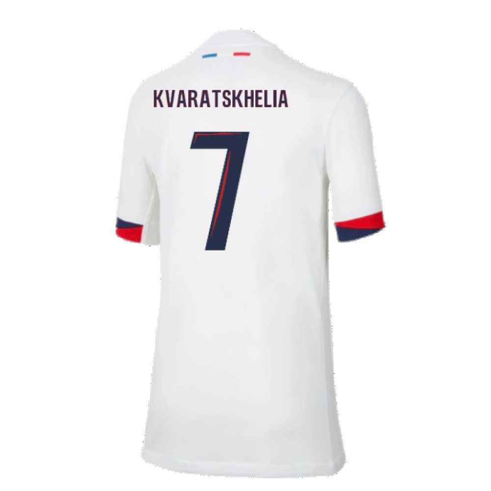 2024-2025 PSG Away Shirt (Kids) (Kvaratskhelia 7)