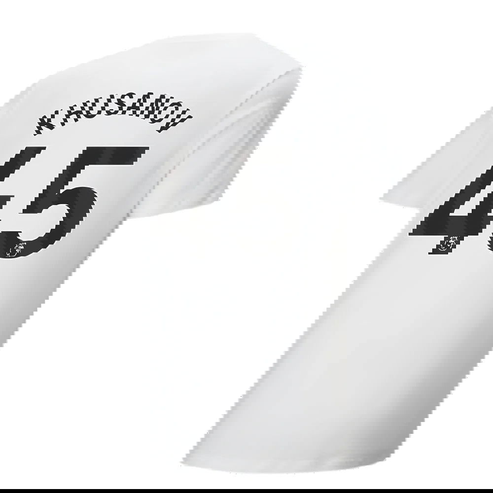 2024-2025 Man City ftblCulture Tee (White) (Khusanov 45)