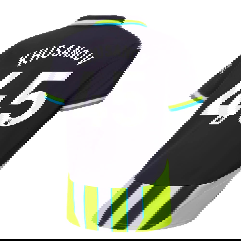 2024-2025 Man City Away Shirt (Kids) (Khusanov 45)