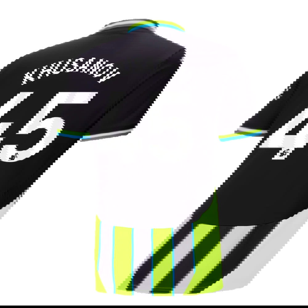 2024-2025 Man City Away Shirt (Khusanov 45)