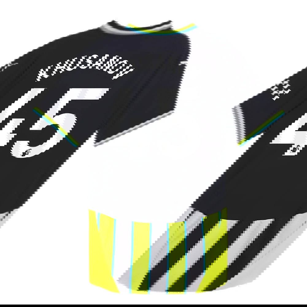 2024-2025 Man City Away Authentic Shirt (Khusanov 45)