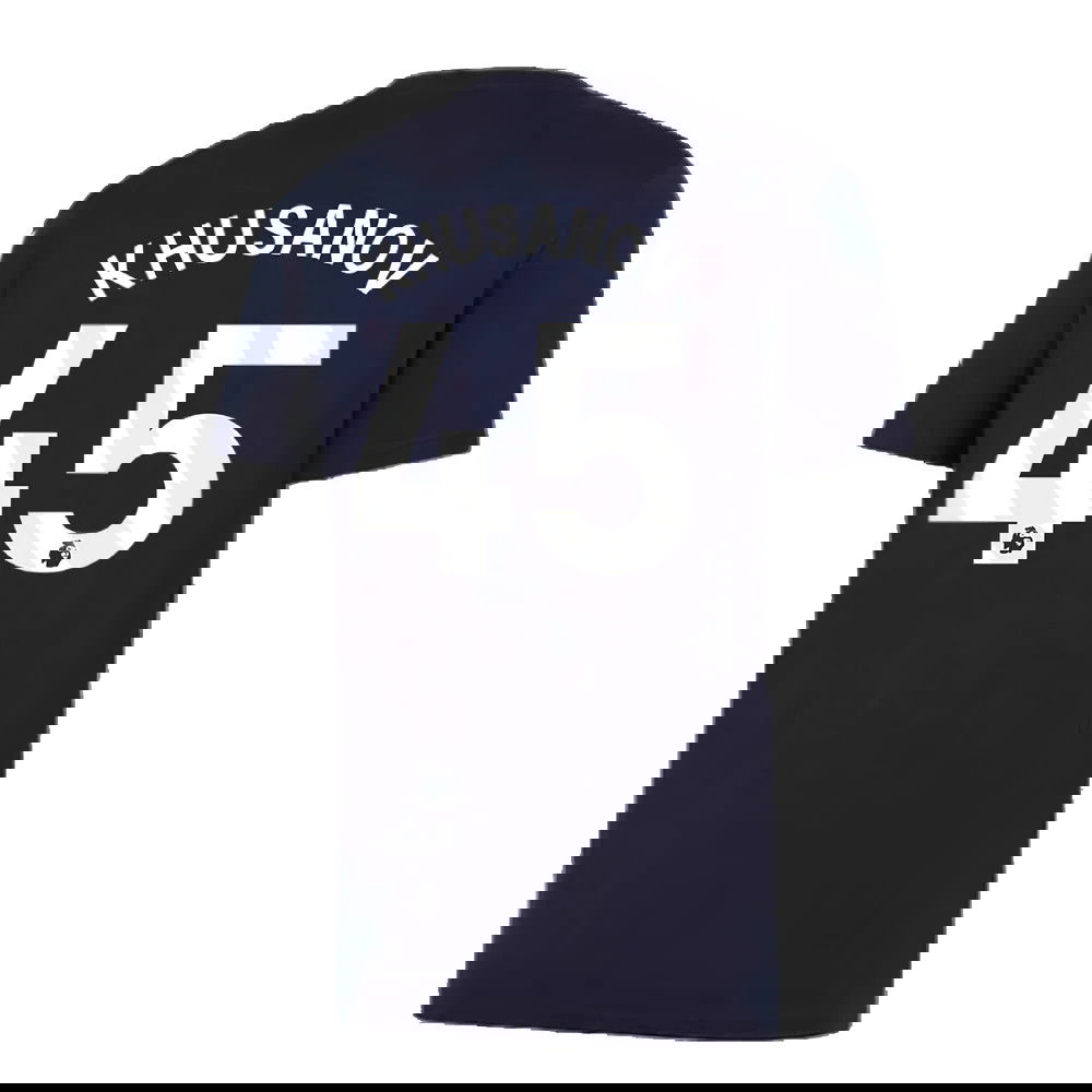 2024-2025 Man City Training Shirt (Inky Blue) - Kids (Khusanov 45)