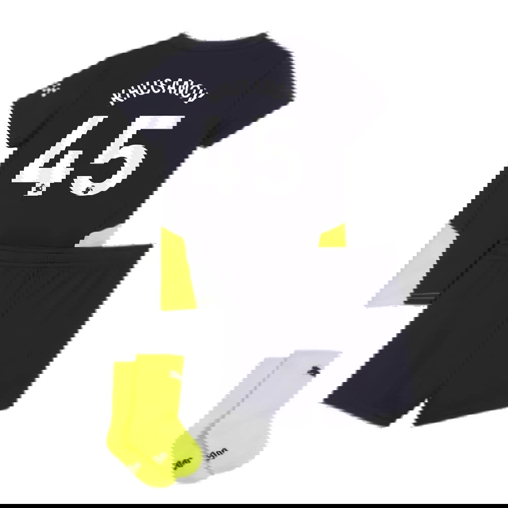 2024-2025 Man City Away Baby Kit (Khusanov 45)