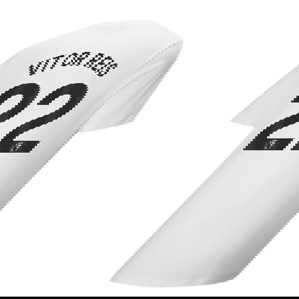 2024-2025 Man City ftblCulture Tee (White) (Vitor Reis 22)