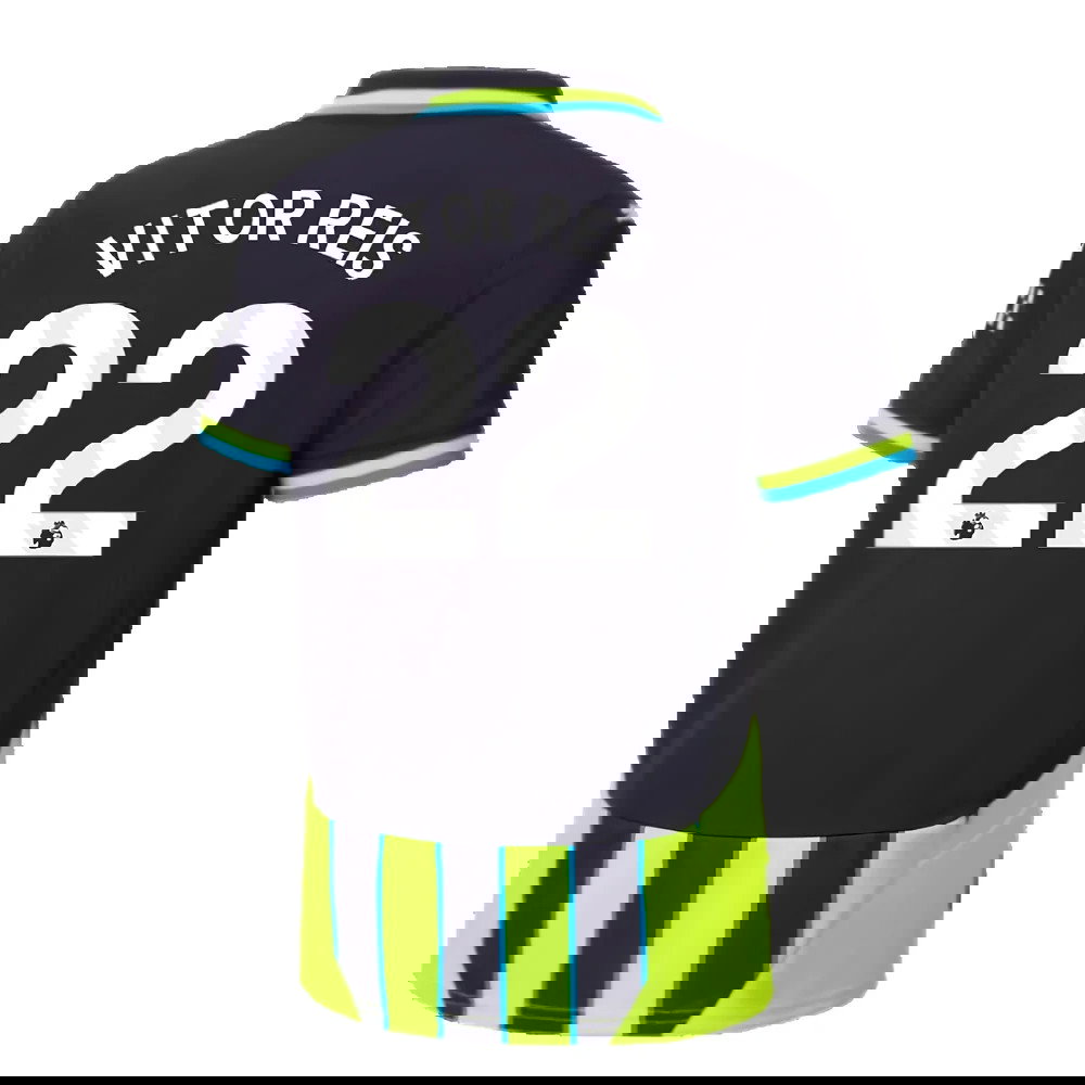 2024-2025 Man City Away Shirt (Kids) (Vitor Reis 22)
