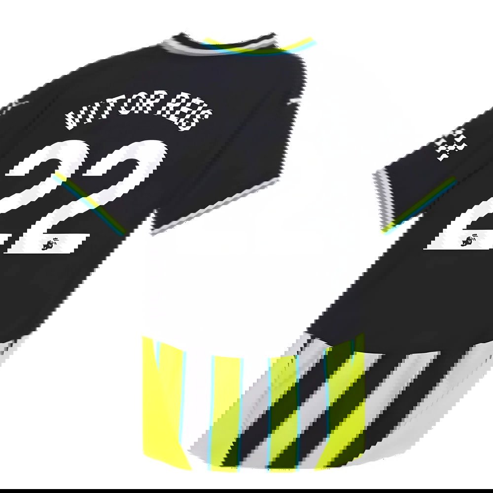2024-2025 Man City Away Authentic Shirt (Vitor Reis 22)
