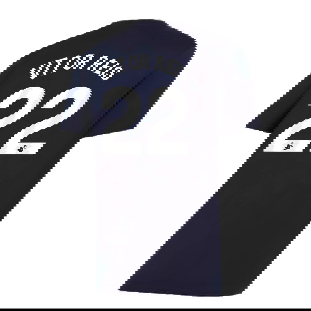 2024-2025 Man City Training Shirt (Inky Blue) - Kids (Vitor Reis 22)