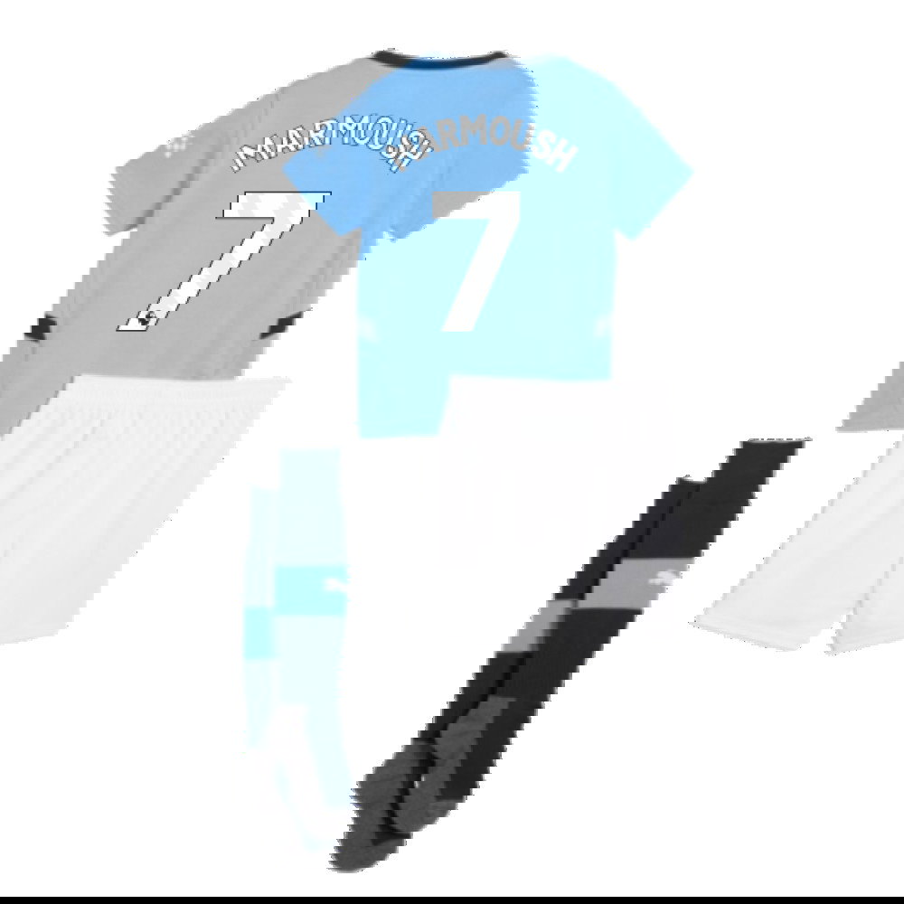 2024-2025 Man City Home Mini Kit (Marmoush 7)