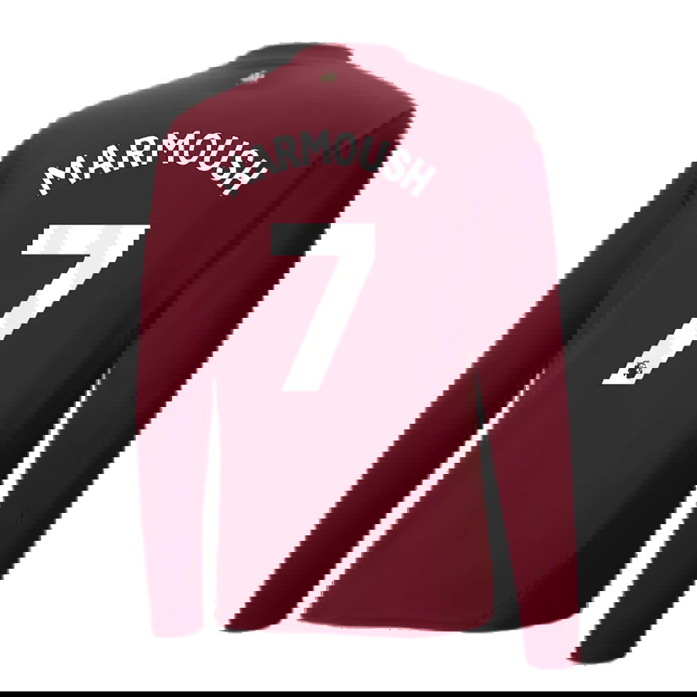 2024-2025 Man City Third Long Sleeve Shirt (Marmoush 7)