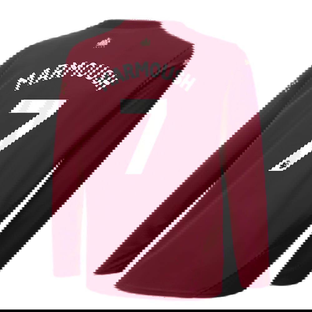 2024-2025 Man City Third Long Sleeve Shirt (Kids) (Marmoush 7)