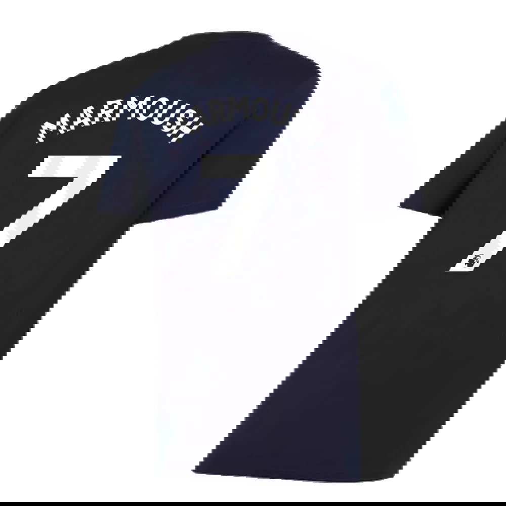 2024-2025 Man City Training Shirt (Inky Blue) - Kids (Marmoush 7)