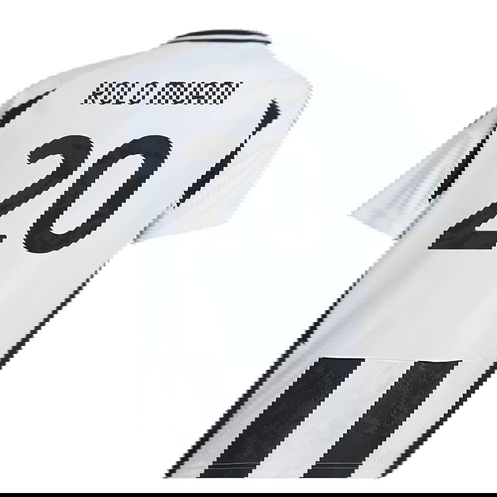 2024-2025 Juventus Home Mini Kit (Kolo Muani 20)