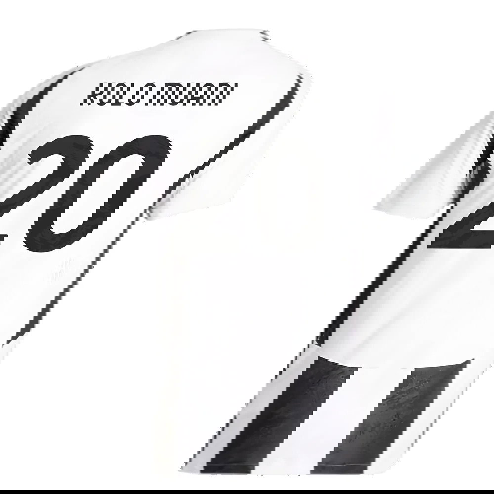 2024-2025 Juventus Authentic Home Shirt (Kolo Muani 20)