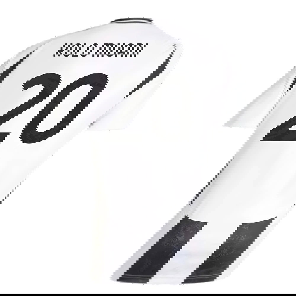 2024-2025 Juventus Home Shirt (Kolo Muani 20)