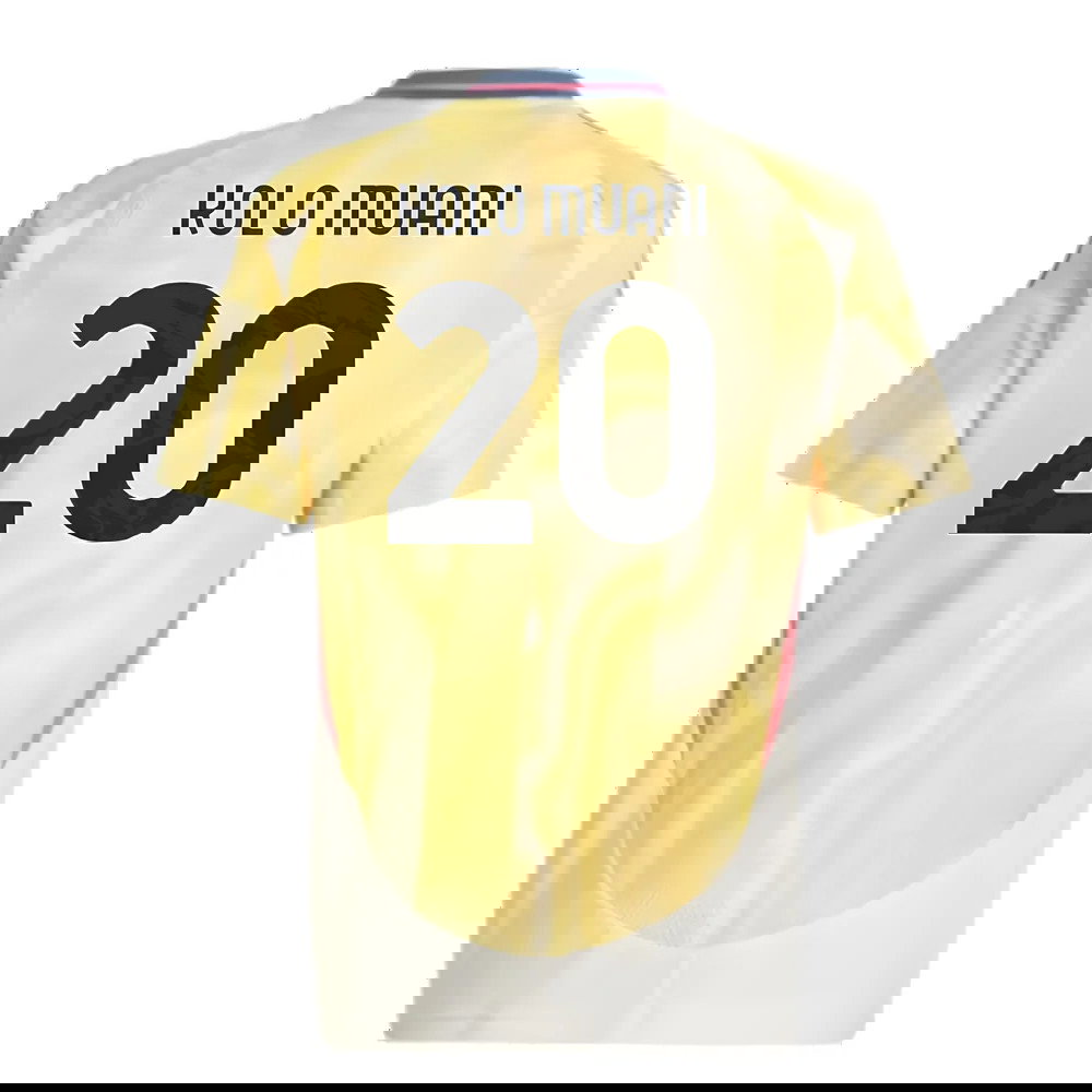 2024-2025 Juventus Away Shirt (Kids) (Kolo Muani 20)