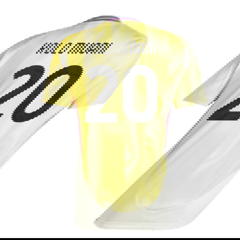 2024-2025 Juventus Away Shirt (Kolo Muani 20)