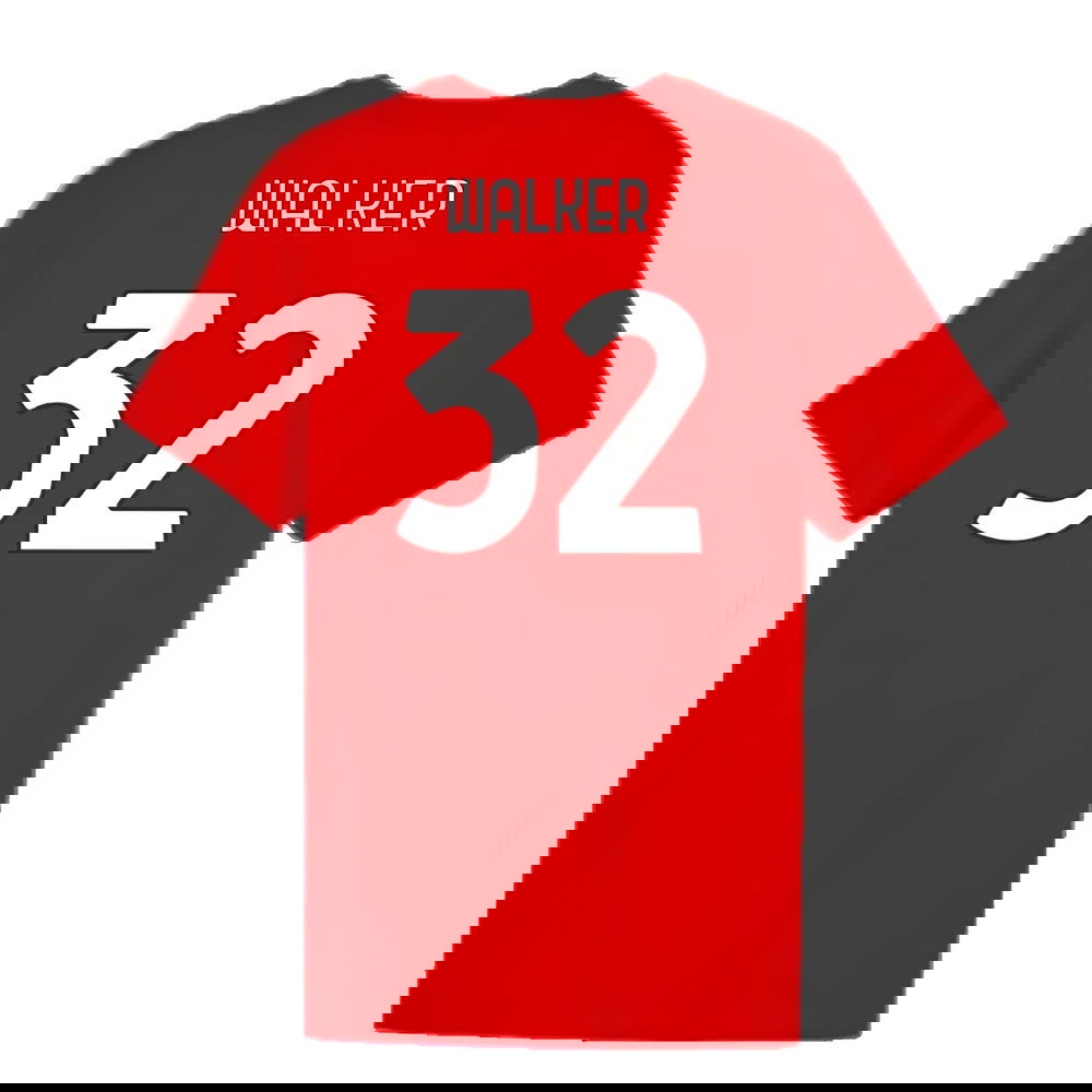 2024-2025 AC Milan ftblCulture Tee (Red) (Walker 32)