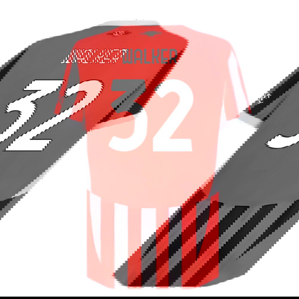 2024-2025 AC Milan Home Authentic Shirt (Walker 32)