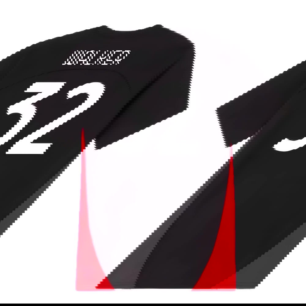 2024-2025 AC Milan Training Shirt (Black) - Kids (Walker 32)