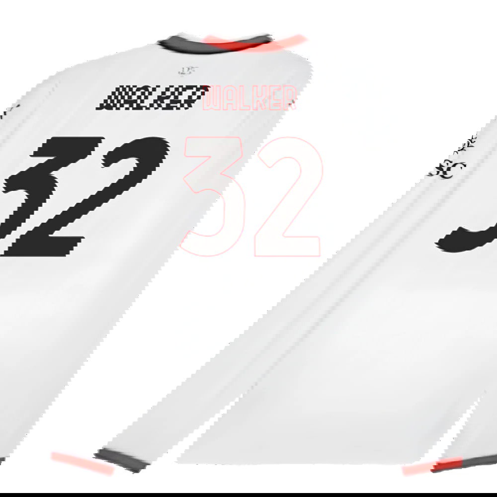 2024-2025 AC Milan Away Long Sleeve Shirt (Walker 32)
