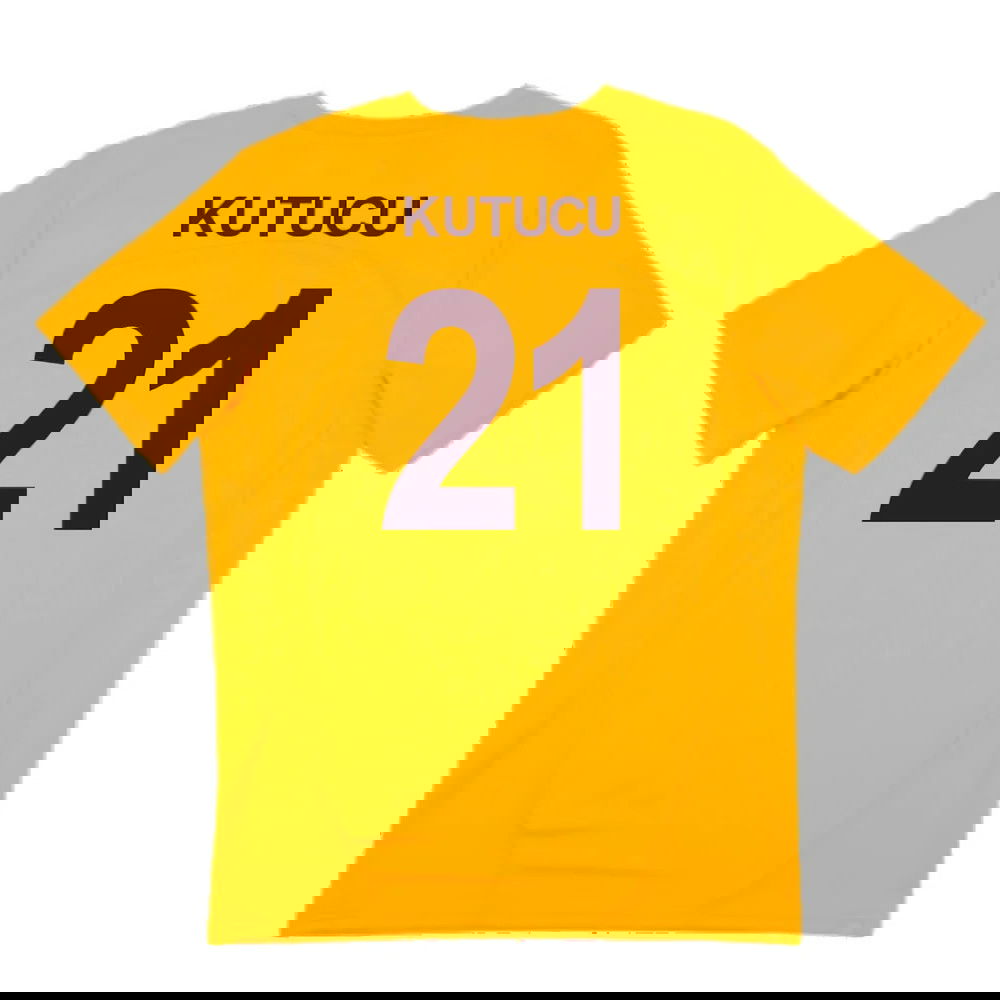 2024-2025 Galatasaray Training Shirt (Orange) (Kutucu 21)