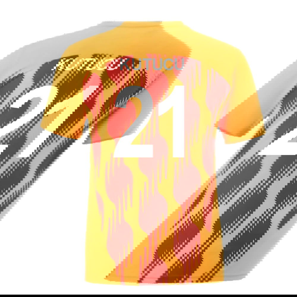 2024-2025 Galatasaray Pre-Match Shirt (Orange) (Kutucu 21)