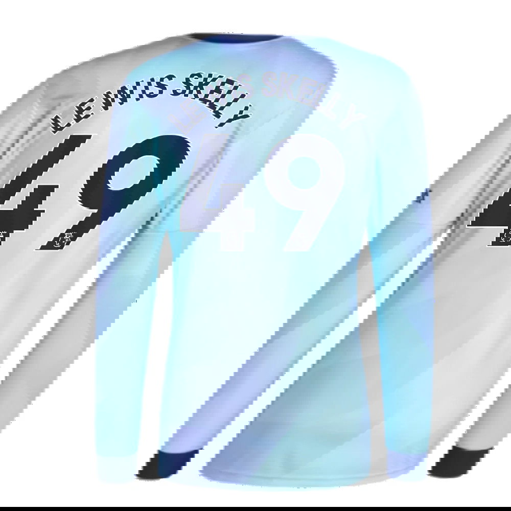 2024-2025 Arsenal Long Sleeve Third Shirt (Lewis Skelly 49)