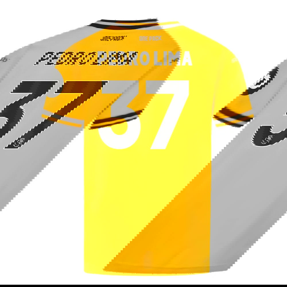 2024-2025 Wolves Home Shirt (Kids) (Pedro Lima 37)