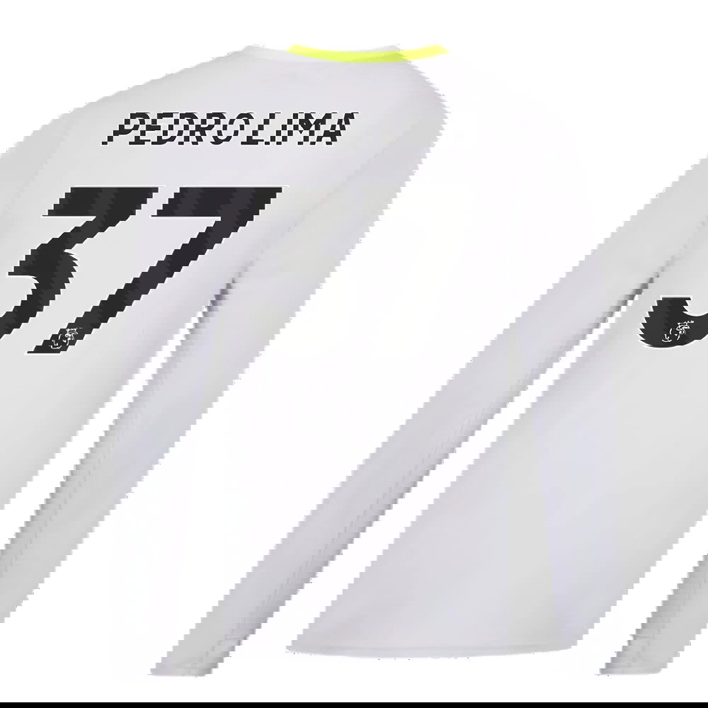 2024-2025 Wolves Players Training Long Sleeved Tee (Grey) (Pedro Lima 37)