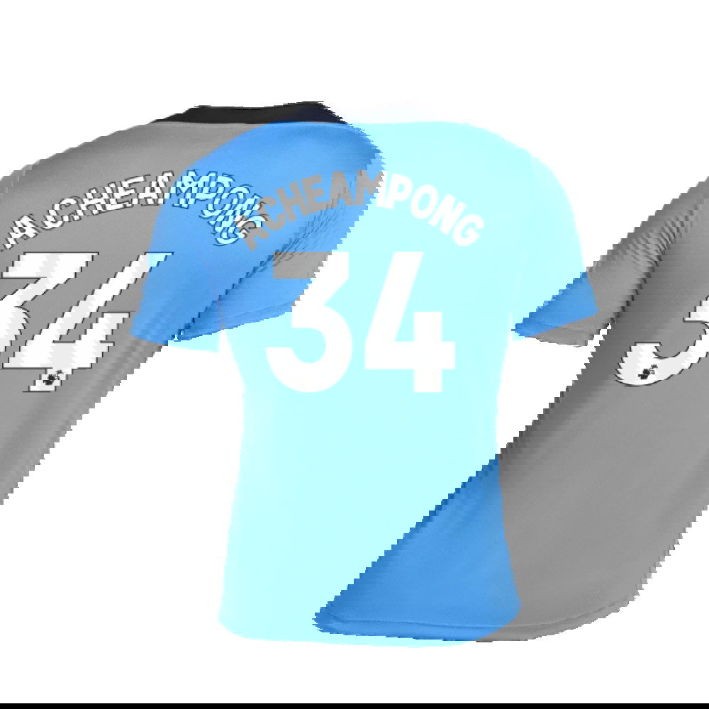 2024-2025 Chelsea Strike Dri-FIT Knit Shirt (Light Photo Blue) (Acheampong 34)