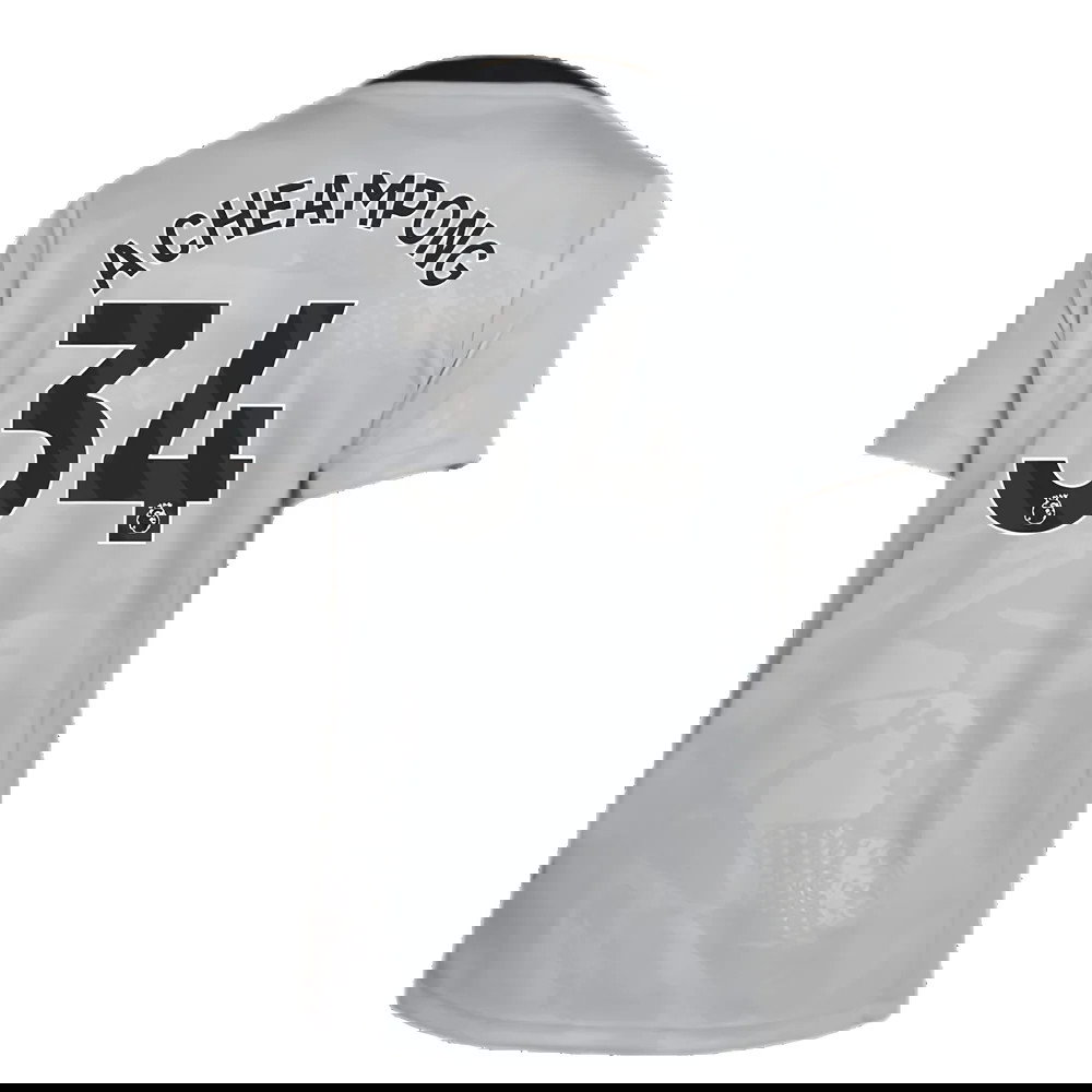 2024-2025 Chelsea Third Academy Pre-Match Shirt (Grey) - Kids (Acheampong 34)