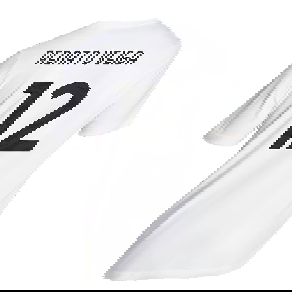 2024-2025 Juventus DNA Graphic Tee (White) (Renato Veiga 12)