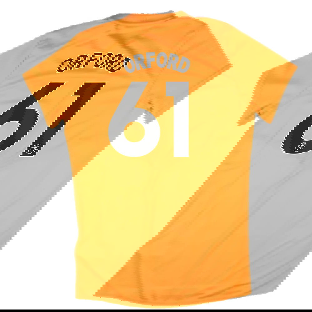 2024-2025 West Ham Training Jersey (Orange) - Kids (Orford 61)