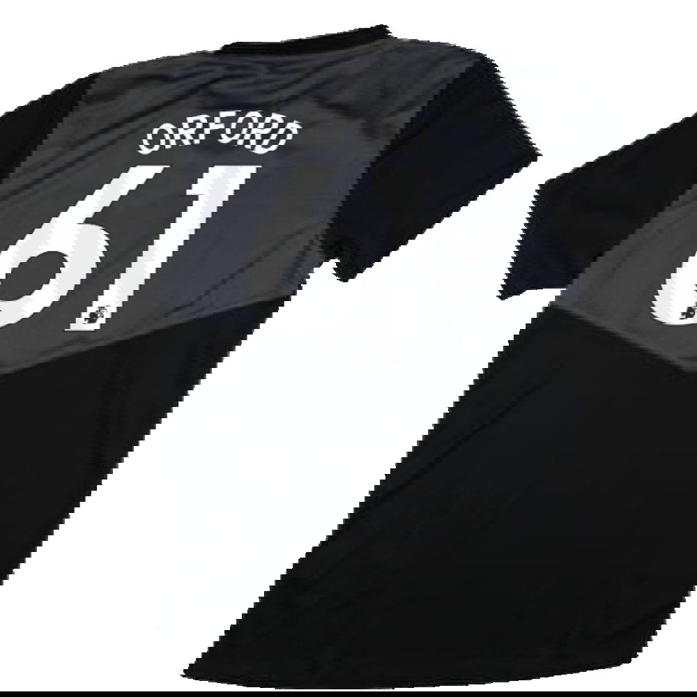 2024-2025 West Ham Training Jersey (Black) - Kids (Orford 61)
