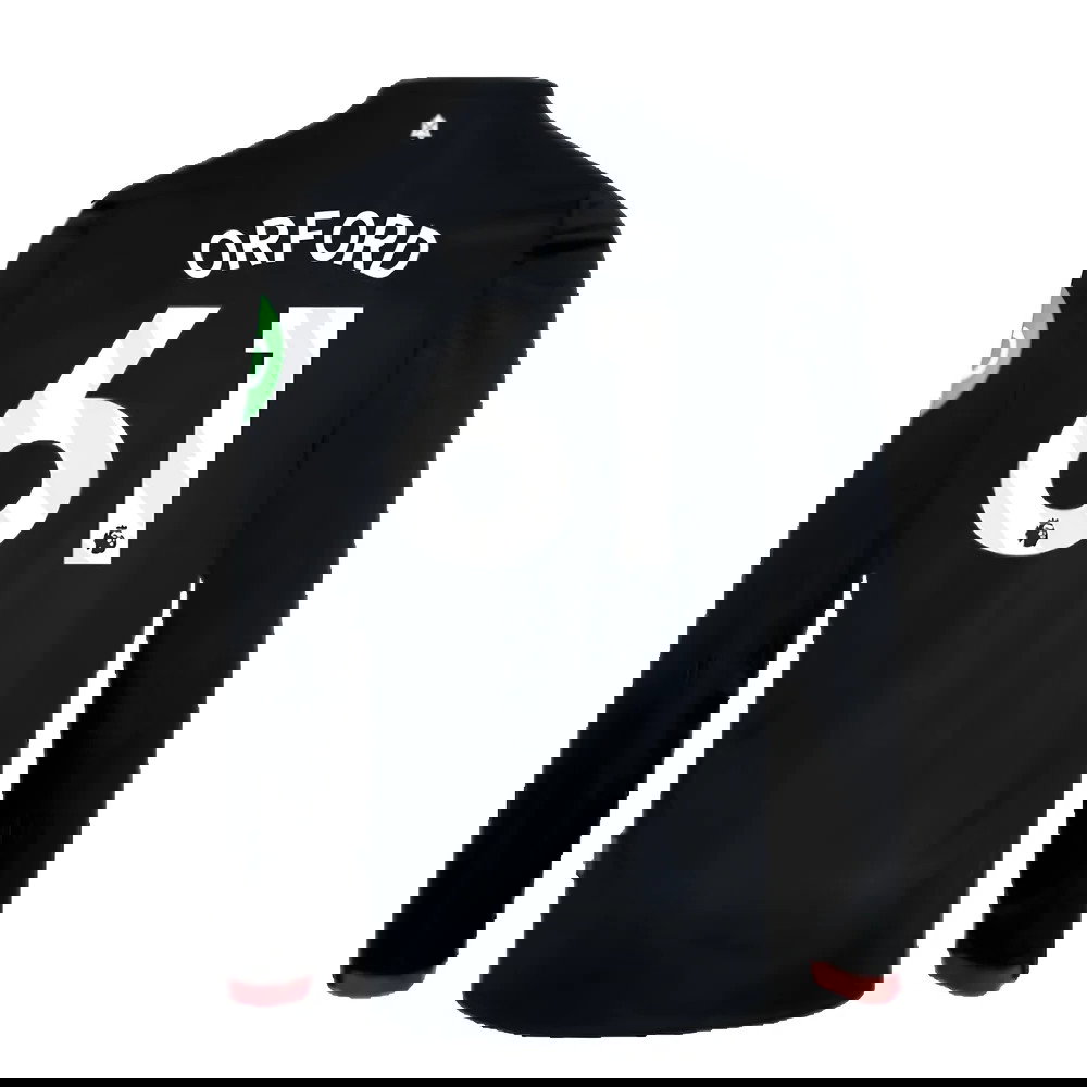 2024-2025 West Ham Long Sleeve Away Shirt (Kids) (Orford 61)